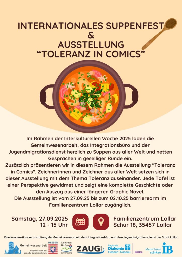 Kommt vorbei und bringt Eure Lieblingssuppe mit!